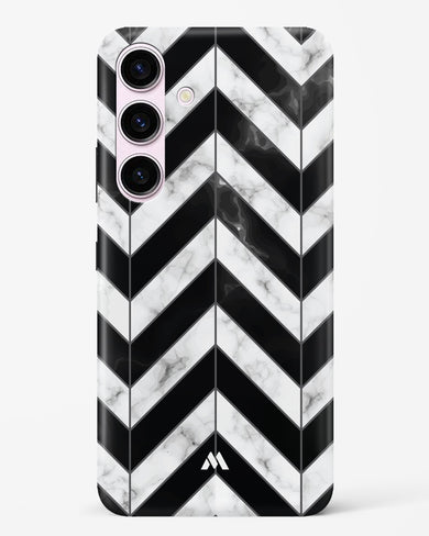 Warrior Stripe Marble Hard Case Phone Cover-(Samsung)