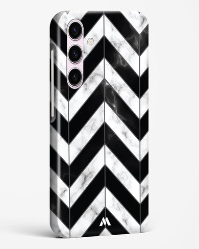 Warrior Stripe Marble Hard Case Phone Cover-(Samsung)