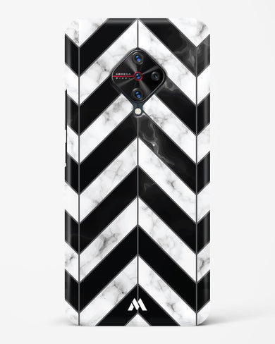 Warrior Stripe Marble Hard Case Phone Cover-(Vivo)