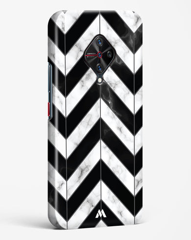 Warrior Stripe Marble Hard Case Phone Cover-(Vivo)