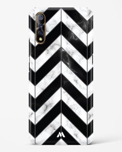 Warrior Stripe Marble Hard Case Phone Cover-(Vivo)