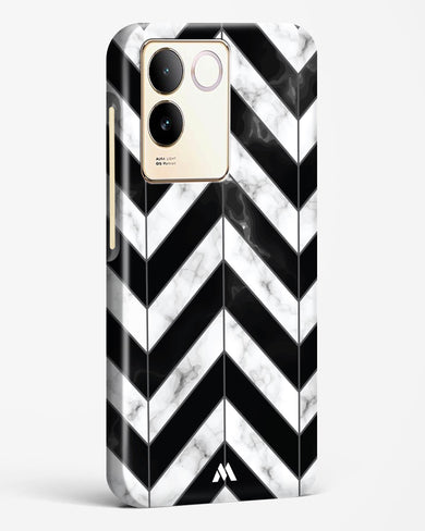 Warrior Stripe Marble Hard Case Phone Cover (Vivo)
