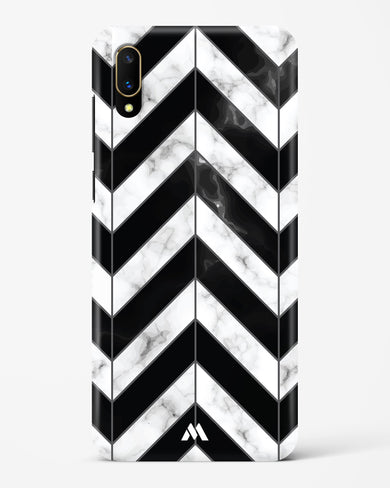 Warrior Stripe Marble Hard Case Phone Cover-(Vivo)