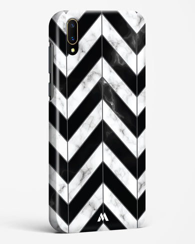 Warrior Stripe Marble Hard Case Phone Cover-(Vivo)