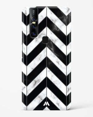 Warrior Stripe Marble Hard Case Phone Cover-(Vivo)