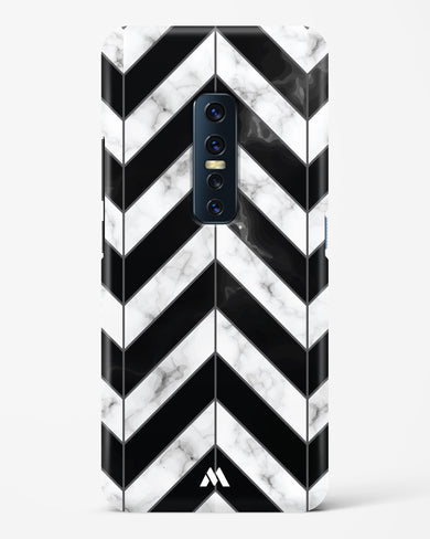 Warrior Stripe Marble Hard Case Phone Cover (Vivo)