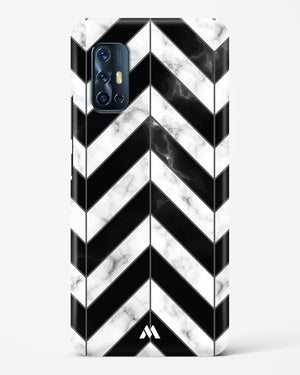 Warrior Stripe Marble Hard Case Phone Cover (Vivo)
