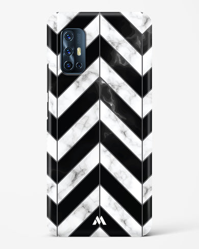 Warrior Stripe Marble Hard Case Phone Cover (Vivo)