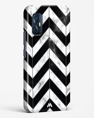 Warrior Stripe Marble Hard Case Phone Cover (Vivo)