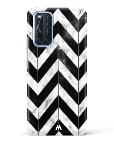 Warrior Stripe Marble Hard Case Phone Cover-(Vivo)