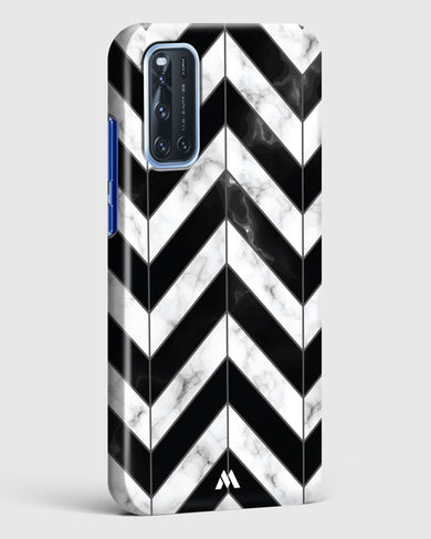 Warrior Stripe Marble Hard Case Phone Cover-(Vivo)