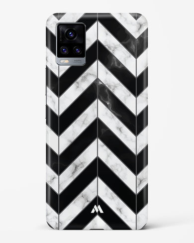 Warrior Stripe Marble Hard Case Phone Cover-(Vivo)