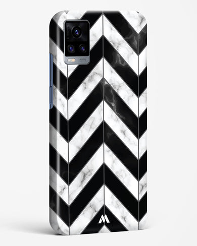 Warrior Stripe Marble Hard Case Phone Cover-(Vivo)