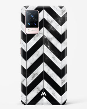 Warrior Stripe Marble Hard Case Phone Cover-(Vivo)