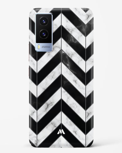 Warrior Stripe Marble Hard Case Phone Cover (Vivo)