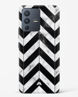 Warrior Stripe Marble Hard Case Phone Cover-(Vivo)