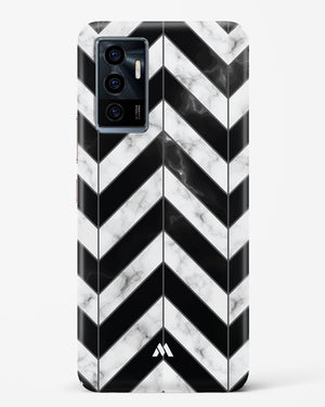 Warrior Stripe Marble Hard Case Phone Cover-(Vivo)