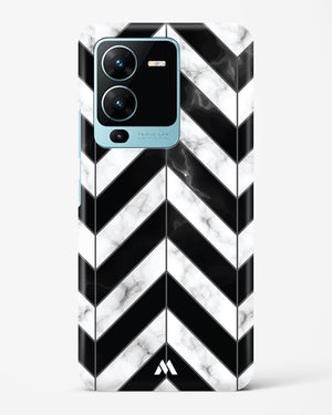 Warrior Stripe Marble Hard Case Phone Cover-(Vivo)