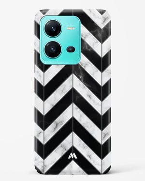 Warrior Stripe Marble Hard Case Phone Cover (Vivo)