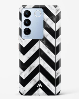 Warrior Stripe Marble Hard Case Phone Cover-(Vivo)