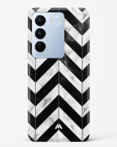 Warrior Stripe Marble Hard Case Phone Cover (Vivo)