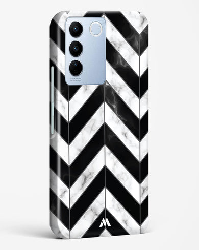 Warrior Stripe Marble Hard Case Phone Cover (Vivo)