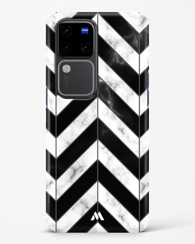 Warrior Stripe Marble Hard Case Phone Cover (Vivo)