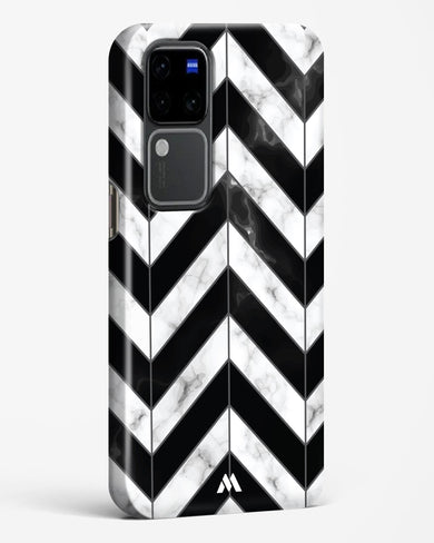 Warrior Stripe Marble Hard Case Phone Cover (Vivo)