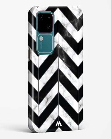 Warrior Stripe Marble Hard Case Phone Cover (Vivo)