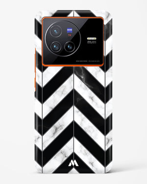 Warrior Stripe Marble Hard Case Phone Cover-(Vivo)