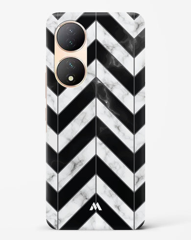 Warrior Stripe Marble Hard Case Phone Cover-(Vivo)