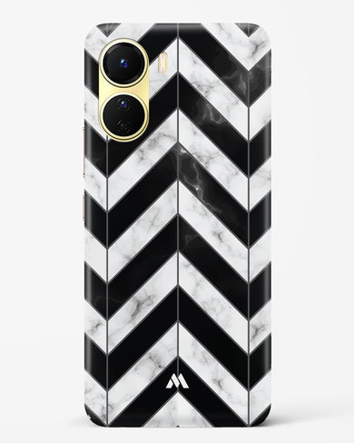 Warrior Stripe Marble Hard Case Phone Cover-(Vivo)