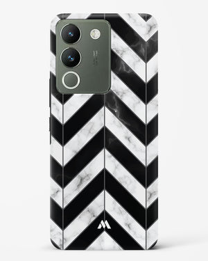 Warrior Stripe Marble Hard Case Phone Cover-(Vivo)