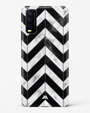 Warrior Stripe Marble Hard Case Phone Cover-(Vivo)