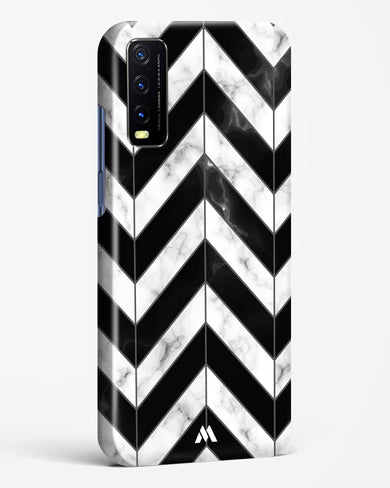 Warrior Stripe Marble Hard Case Phone Cover (Vivo)