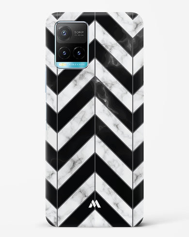 Warrior Stripe Marble Hard Case Phone Cover-(Vivo)