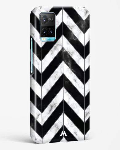 Warrior Stripe Marble Hard Case Phone Cover-(Vivo)