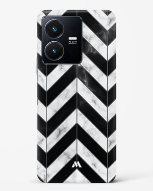 Warrior Stripe Marble Hard Case Phone Cover-(Vivo)