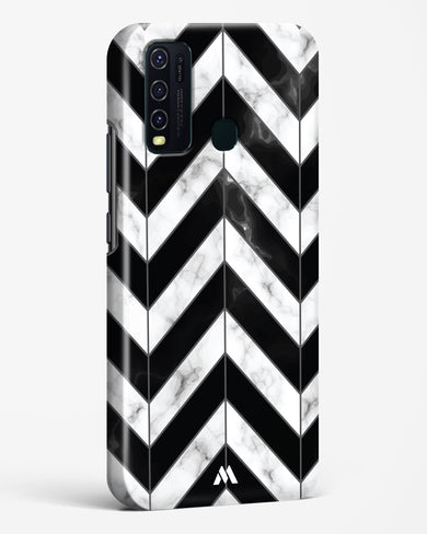Warrior Stripe Marble Hard Case Phone Cover (Vivo)