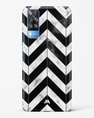 Warrior Stripe Marble Hard Case Phone Cover (Vivo)