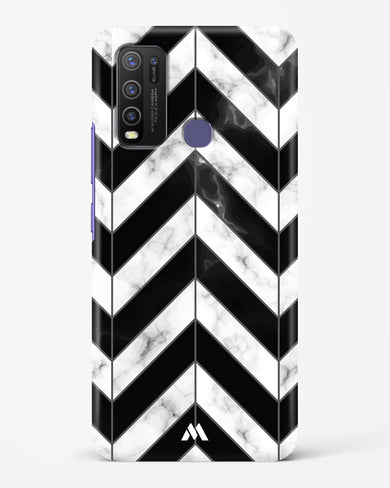 Warrior Stripe Marble Hard Case Phone Cover (Vivo)