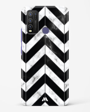 Warrior Stripe Marble Hard Case Phone Cover-(Vivo)