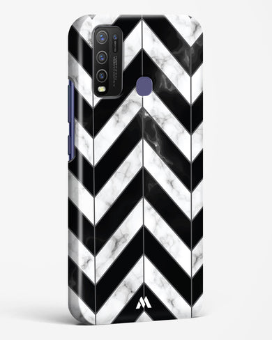 Warrior Stripe Marble Hard Case Phone Cover (Vivo)