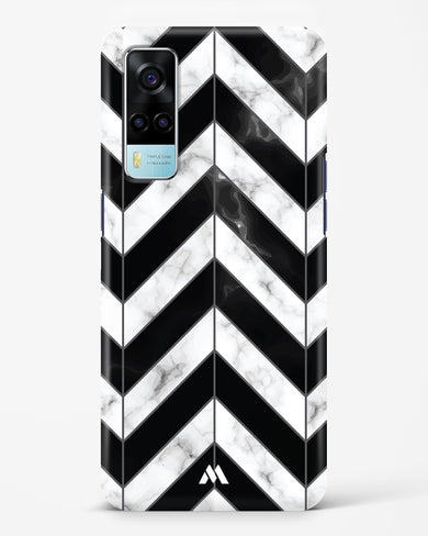 Warrior Stripe Marble Hard Case Phone Cover (Vivo)