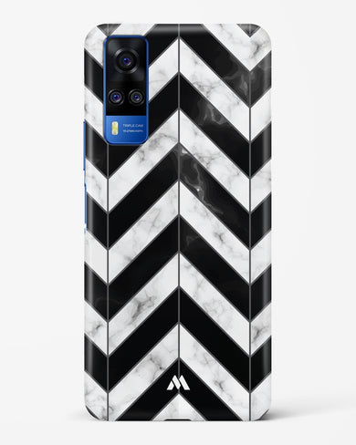Warrior Stripe Marble Hard Case Phone Cover (Vivo)