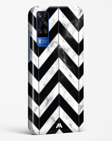 Warrior Stripe Marble Hard Case Phone Cover (Vivo)