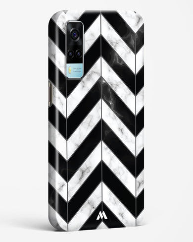 Warrior Stripe Marble Hard Case Phone Cover (Vivo)