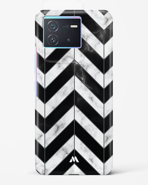 Warrior Stripe Marble Hard Case Phone Cover-(Vivo)