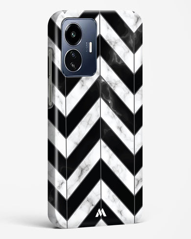 Warrior Stripe Marble Hard Case Phone Cover-(Vivo)