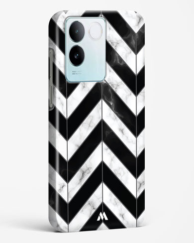 Warrior Stripe Marble Hard Case Phone Cover (Vivo)